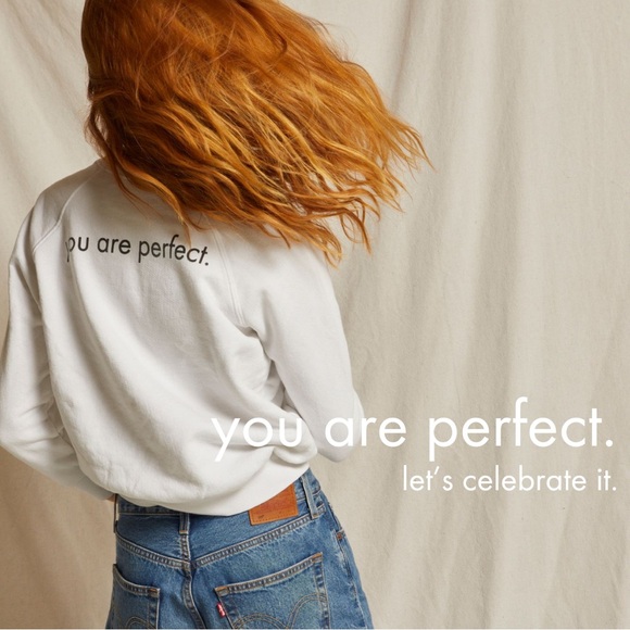 perfectwhitetee x amber lewis crewneck sweatshirt, size S - Picture 2 of 7